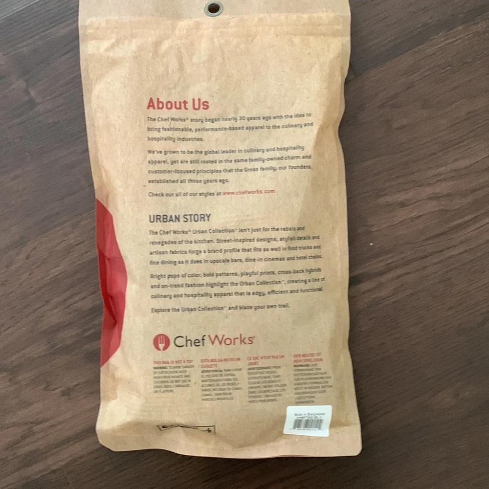 CHEF WORKS URBAN COLLECTION HALF BISTRO APRON - Picture 4 of 4
